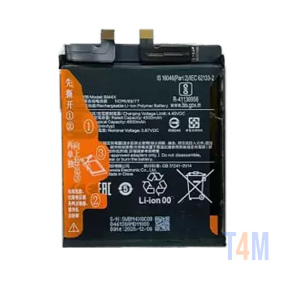 Bateria Xiaomi Mi 11 M2011K2C/BM4X 3,87V 17,4WH 4500mAh